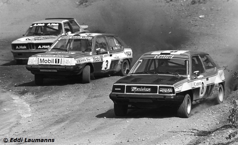 Finland 1981: Lars-Erik Walfridsson, the father of Lukas, was a successful Rallycrosser himself. © EL/ERC24