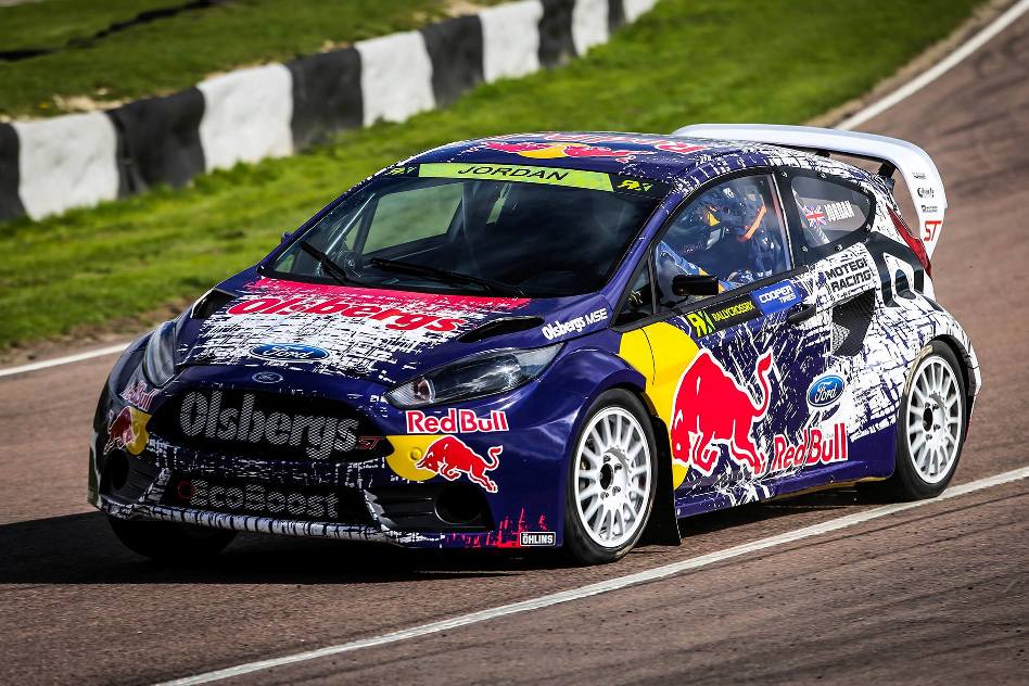 Jordan is going to drive a 560bhp strong Ford Fiesta Mk7 ST SuperCar at Lydden Hill. © Ford Racing/ERC24