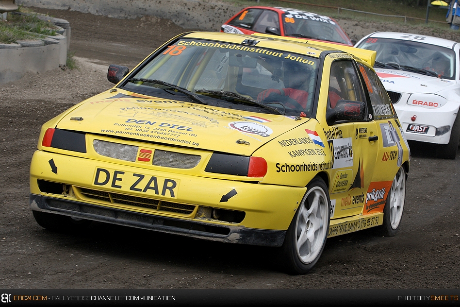 Belgian Marc Vandenbergh (Seat Ibiza Mk2) made the SuperNational -2000 category his. © DS/ERC24