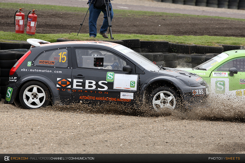 As usual some of the Lydden Hill action resulted in kitty-litter excursions...  © DS/ERC24