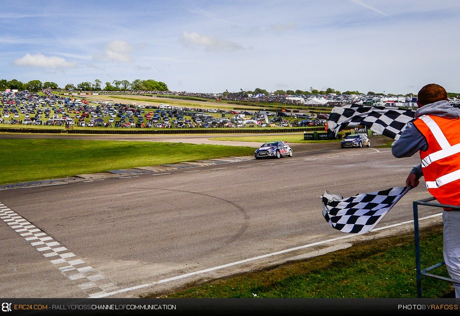 When the last chequered flag drops down the WorldRX circus is heading towards the next country. © JKR/ERC24