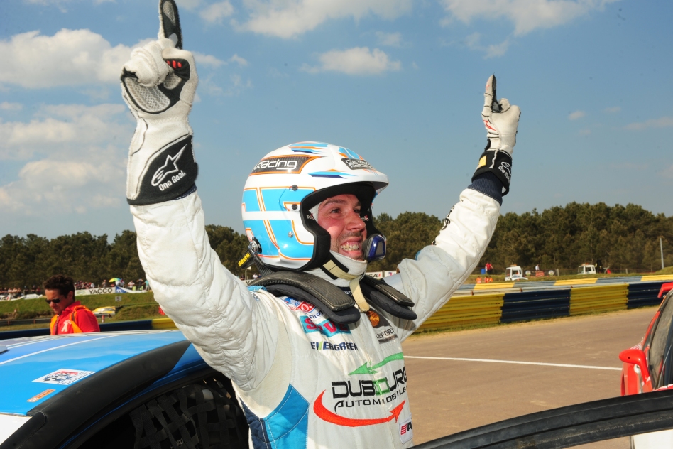Jean-Baptiste Dubourg after his victory. © Adecom/ERC24