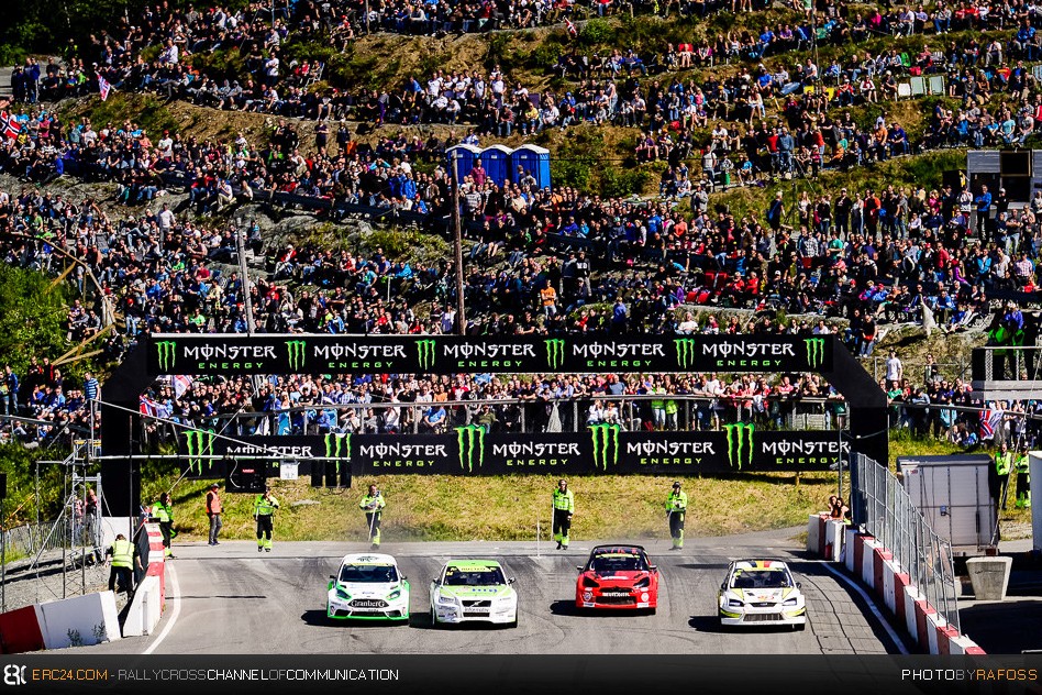 The WorldRX venue at Hell is about 30kms away from the town of Trondheim. © JKR/ERC24