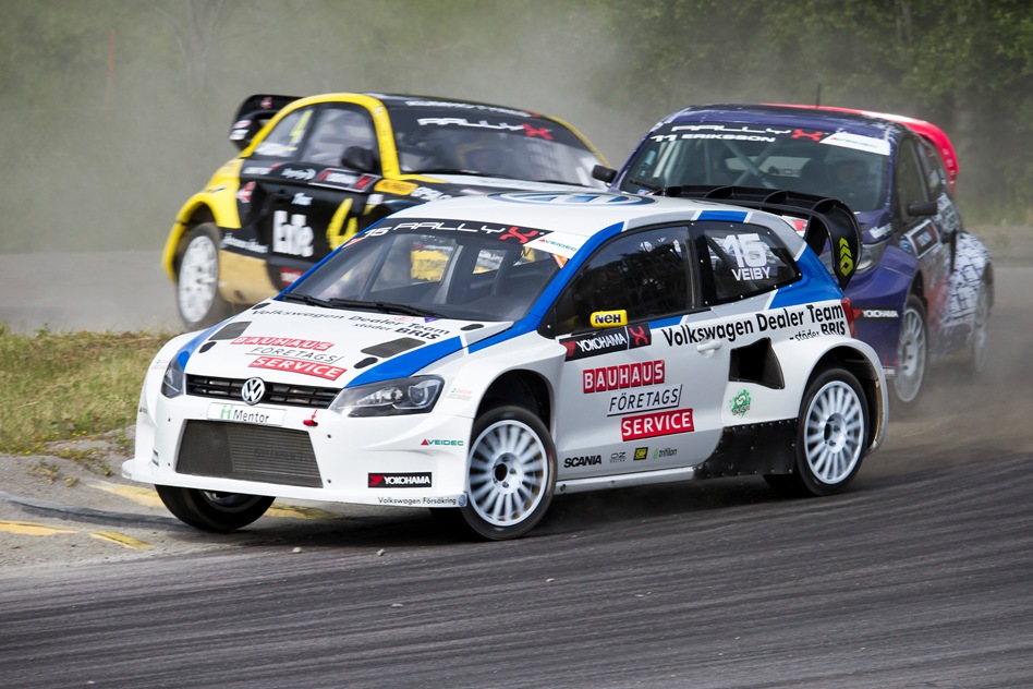 Norwegian Ole Christian Veiby drove his all-new  VW Polo Mk5 SuperCar to 4th place. © VW/ERC24
