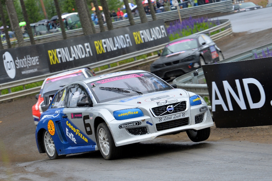 Swede Daniel Lundh (Volvo C30 RWD) bagged overall victory in TouringCars. © Toni Ollikainen/ERC24
