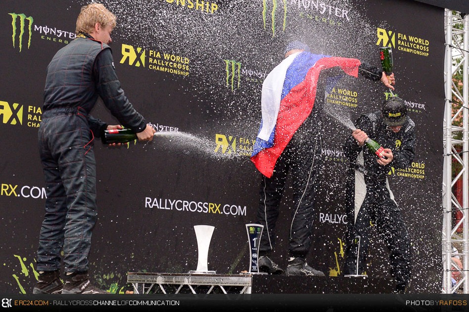 Two Russians and one Czech made it up the S1600 rostrum.  © JKR/ERC24