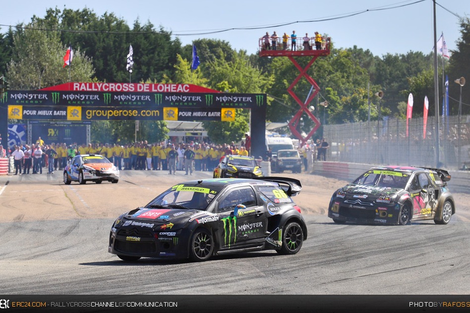 The 2013 Lohéac ERC round was won by Andreas Bakkerud from Petter Solberg. © JKR/ERC24
