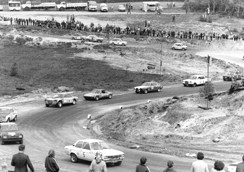 1972: The Estering pictured in its first ever Rallycross year, when Start and Finish were still near the track entrance. © Webfind/ERC24