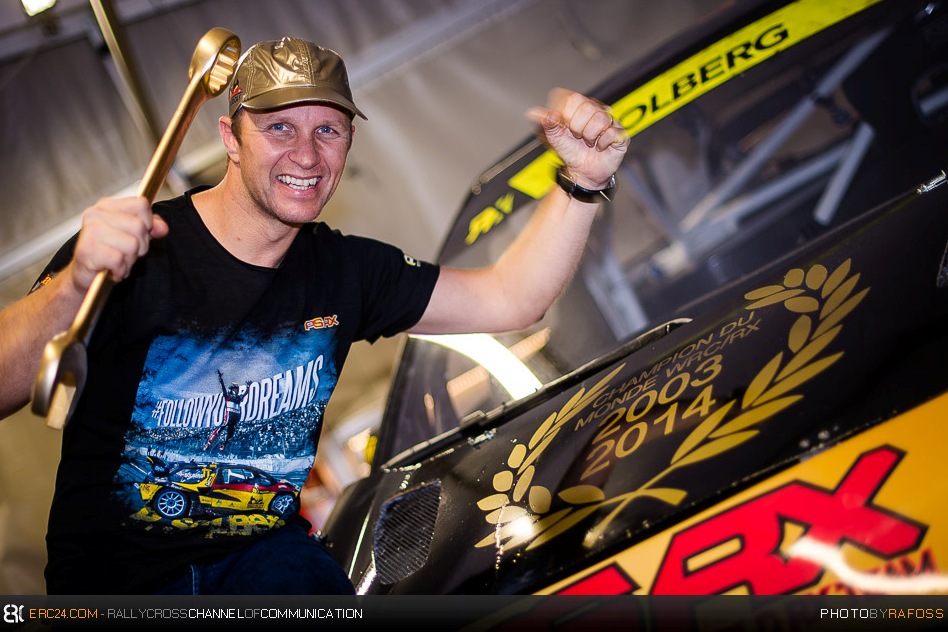 Petter Solberg arrived in Turkey as the first ever World Rallycross Champion in motorsports history. © JKR/ERC24