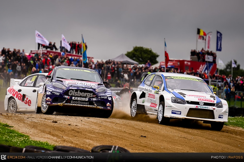 Third of the WRX classification and winner of the ERX event was Kristoffersson's results in Belgium. © JKR/ERC24