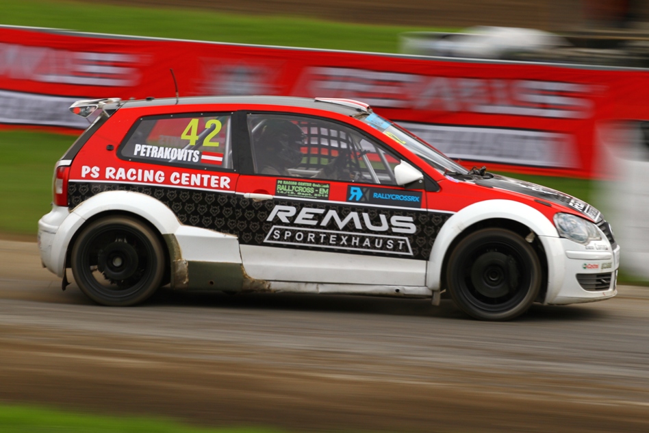 Master of the House at Greinbach and top favourite in RX 2WD is Christian Petrakovits. © PSRC/ERC24