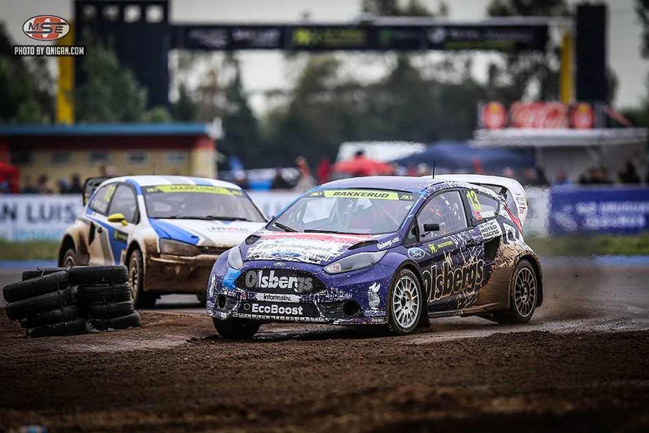 Andreas Bakkerud drove his Ford Fiesta Mk7 ST SuperCar to fourth place in San Luis. © OMSE/QBA/ERC24