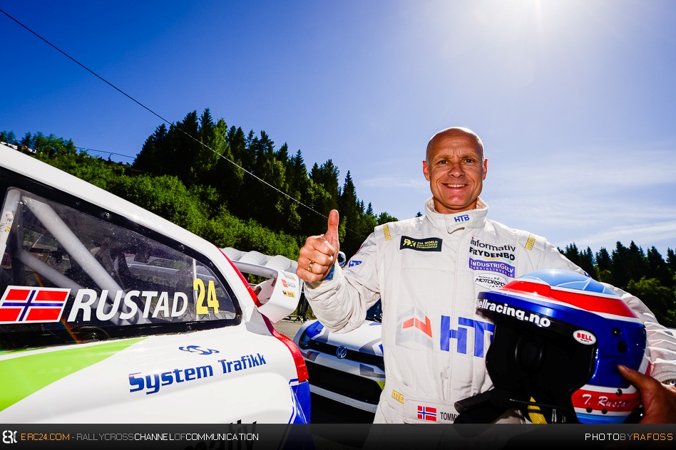 Tommy Rustad picture in his native Hell last June. © JKR/ERC24