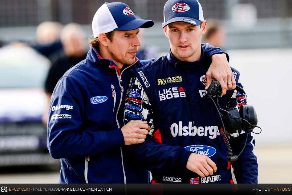 Already for several years a successful combination: Finn Jussi Pinomäki and Norwegian Andreas Bakkerud. © JKR/ERC24