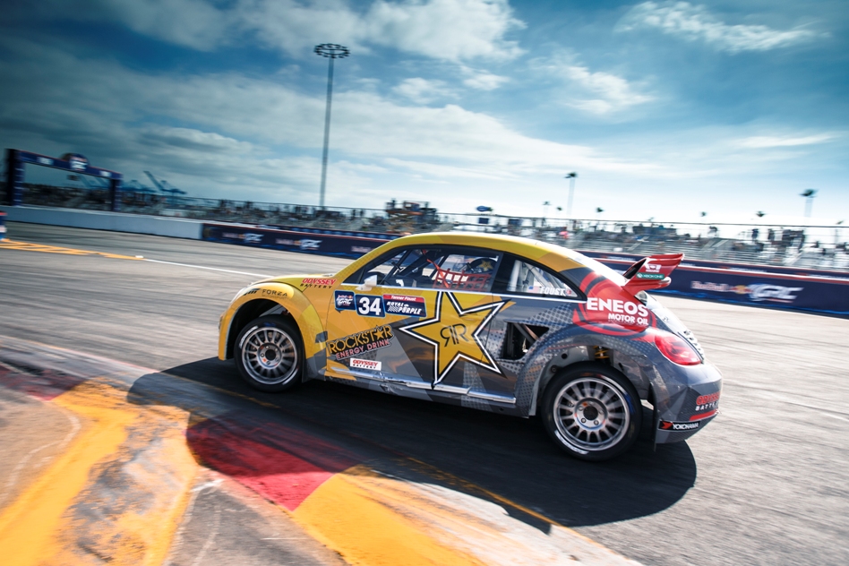 Foust has set his focus on winning the GRC series with his VW Beetle for Volkswagen. © RBCP/ERC24