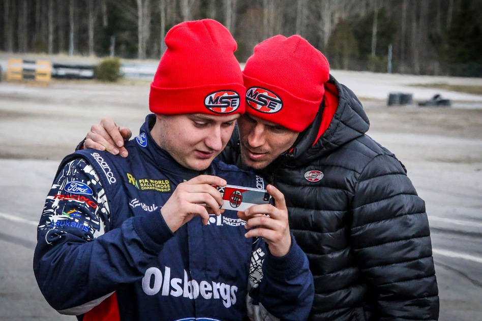 Latvian Reinis Nitišs and Finn Jussi Pinomäki can get along very well. © OMSE/ERC24