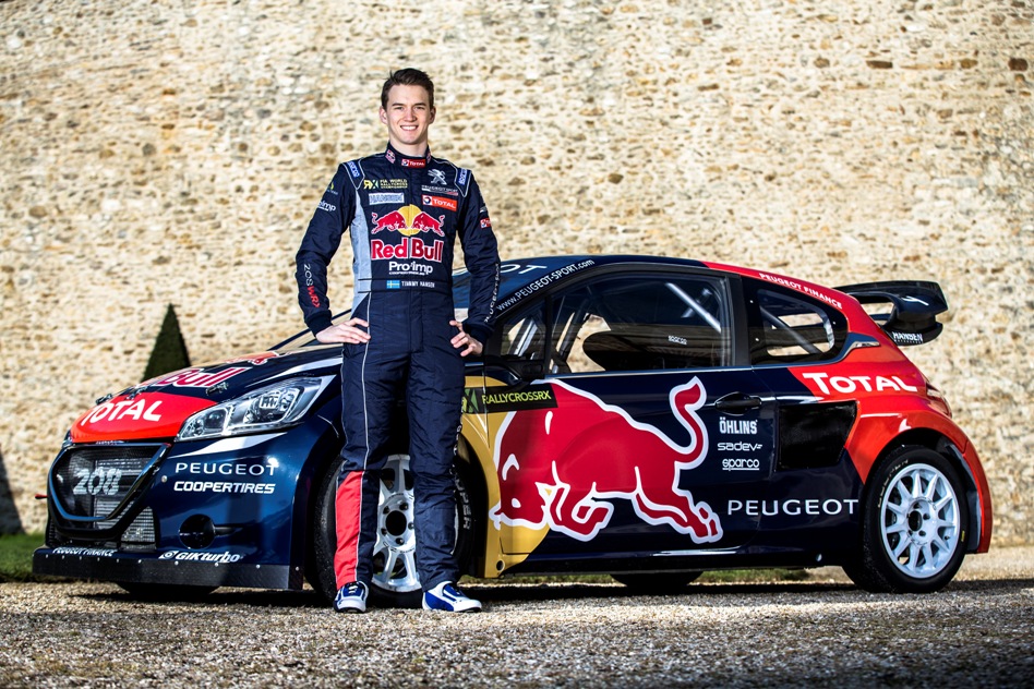 Timmy Hansen is going to start again in the team of his father, 14-times ERX winner Kenneth Hansen. © RBCP/ERC24