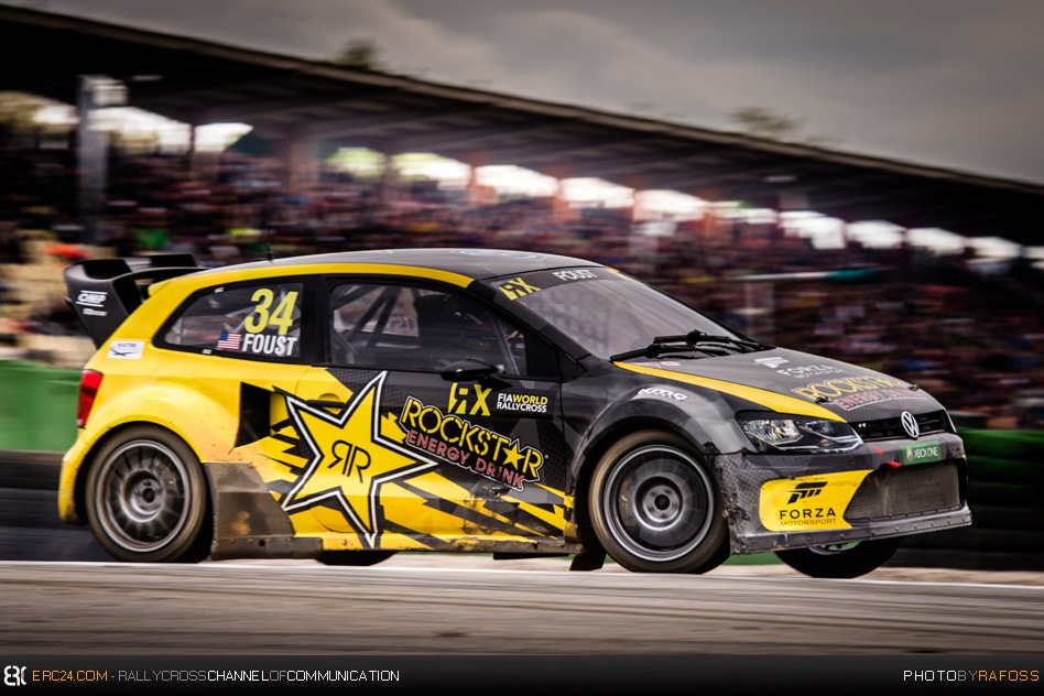 American Tanner Foust is looking forward to qualify with the Marklund Motorsport VW Polo for the Final. © JKR/ERC24