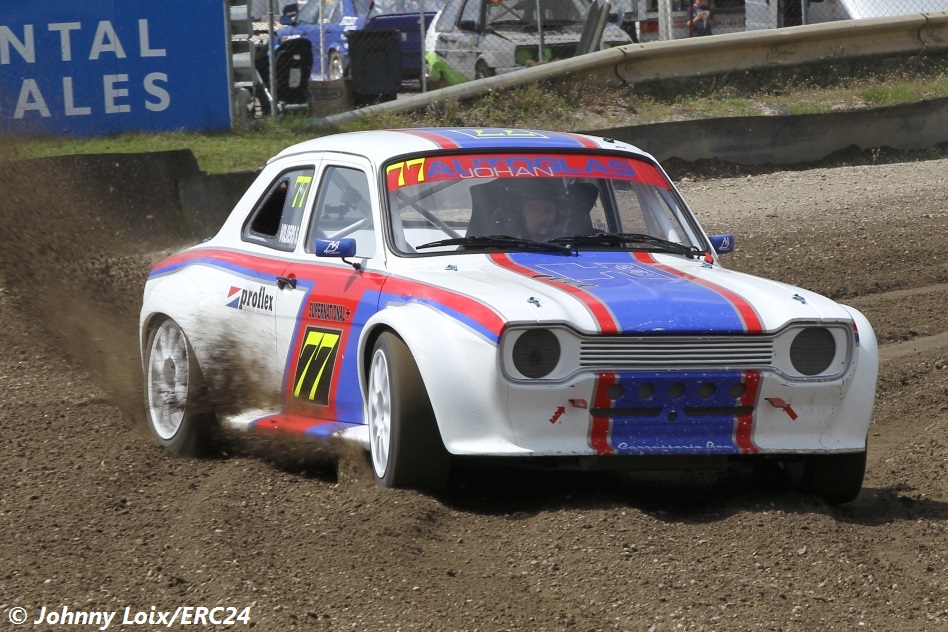 Steve Volders and his immaculate Ford Escort Mk1 XXL are the duo to beat in SuperNationals +2000. © Johnny Loix/ERC24