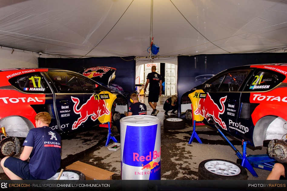 Team Peugeot-Hansen was top notch in Canada and took home 45 points for the team standings. © JKR/ERC24