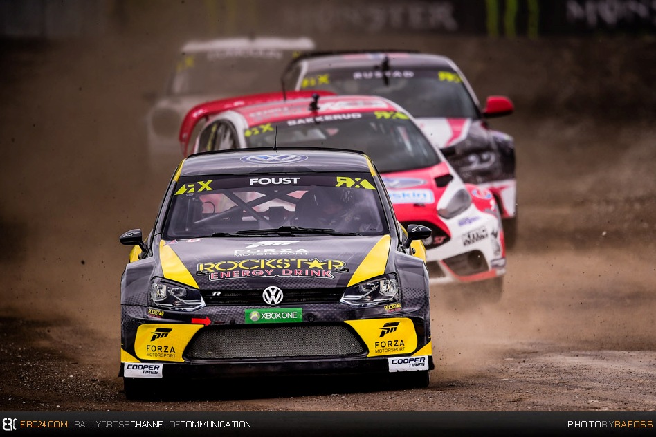 American Tanner Foust on his way to podium finish in 2015. © JKR/ERC24